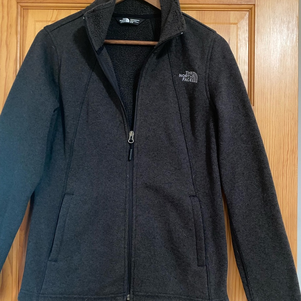 The North Face Charcoal Fleece Jacket